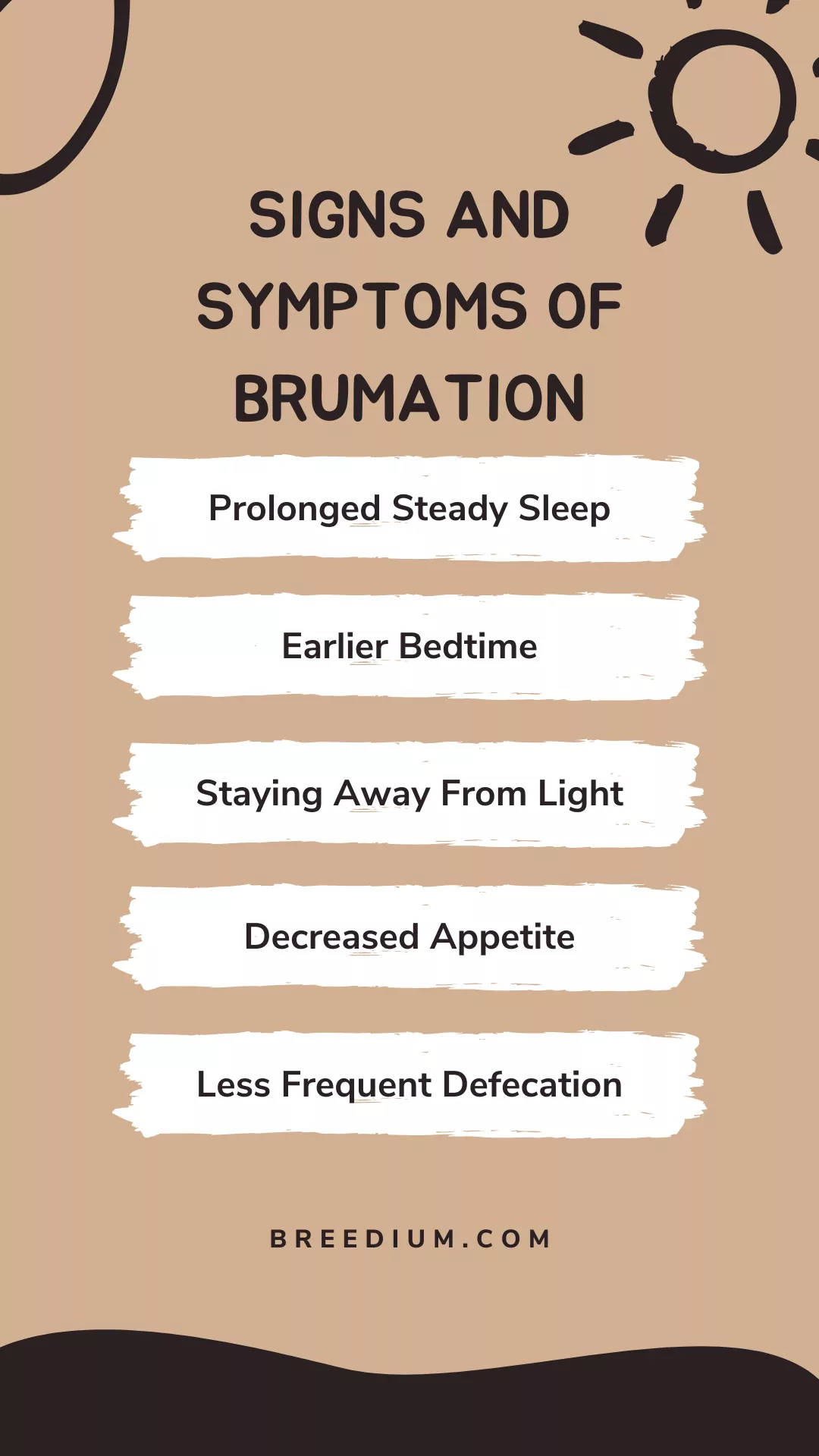 Signs And Symptoms Of Brumation
